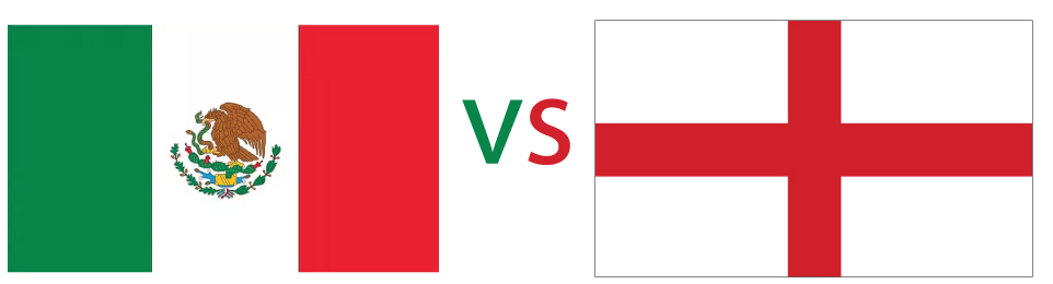 Mexico vs England Copa Mundial 2-3